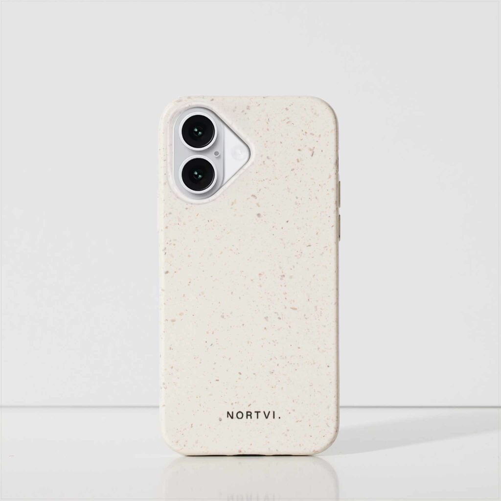 iPhone 16 Case | NORTVI | Sand White | Sustainable & Premium